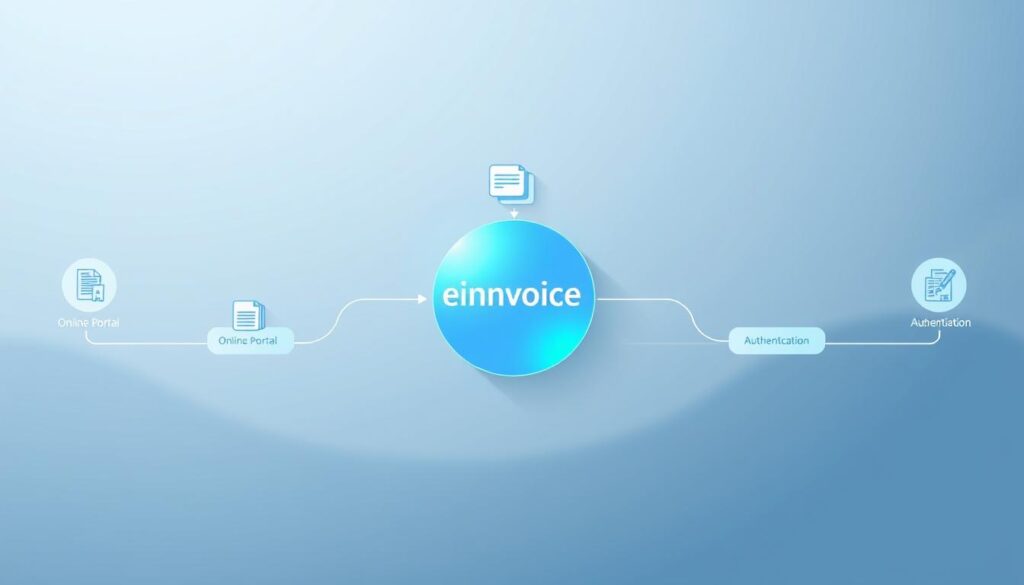 consolidated e-invoice workflow