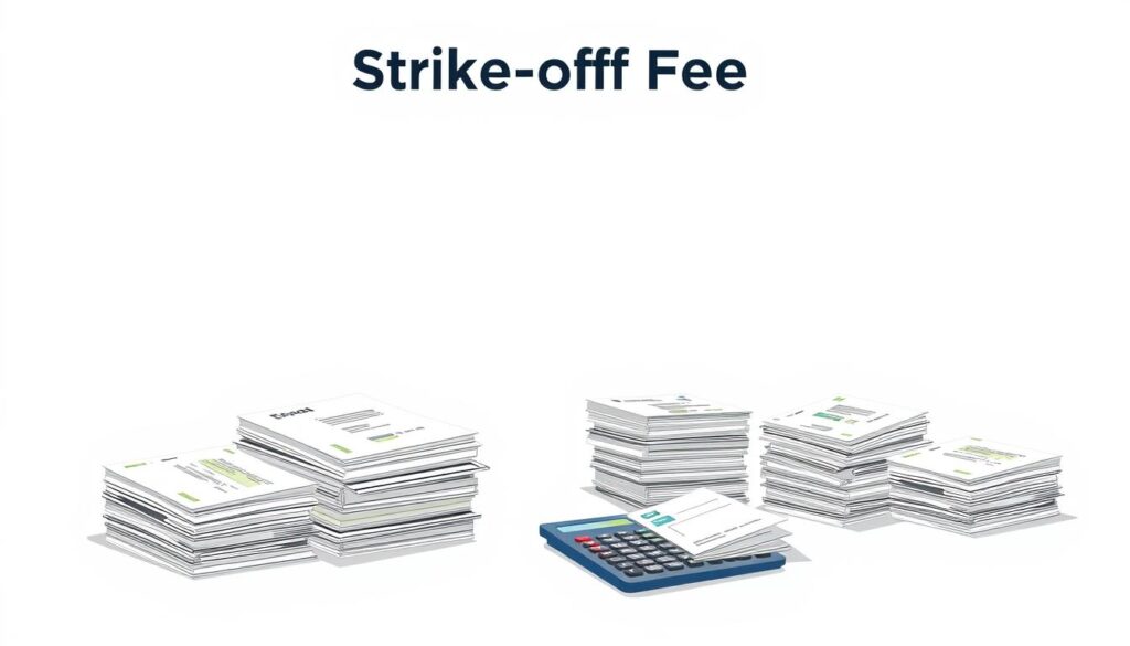 strike-off fees today
