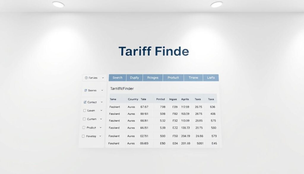 tariff finder