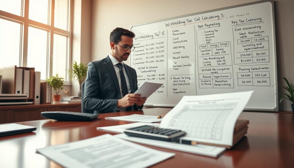 withholding tax calculation