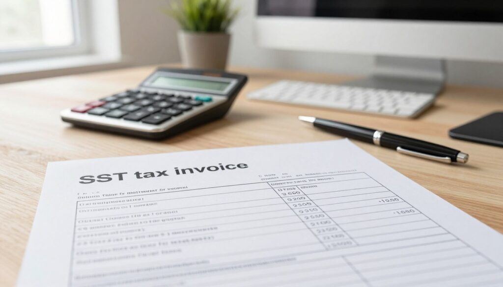 SST tax invoice
