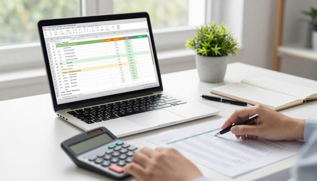 excel invoicing