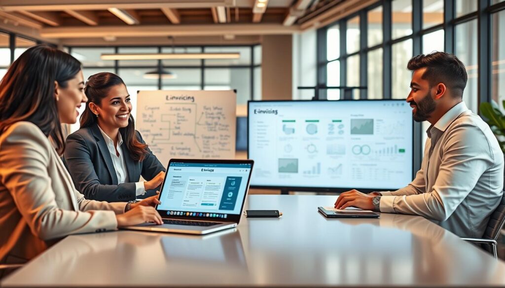 run e-invoicing day-to-day