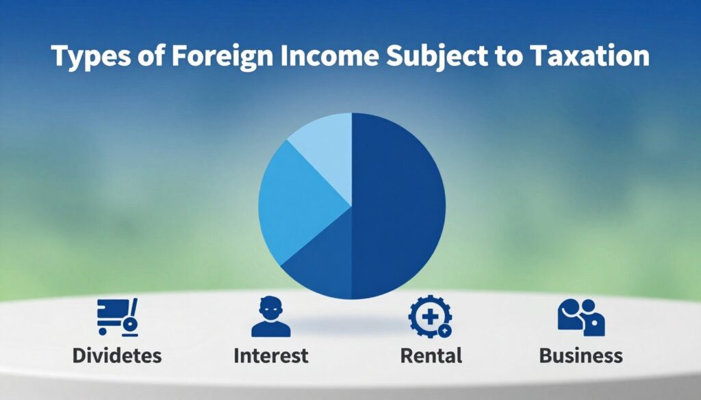 types of income subject to taxation
