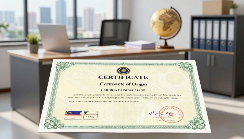 certificate origin