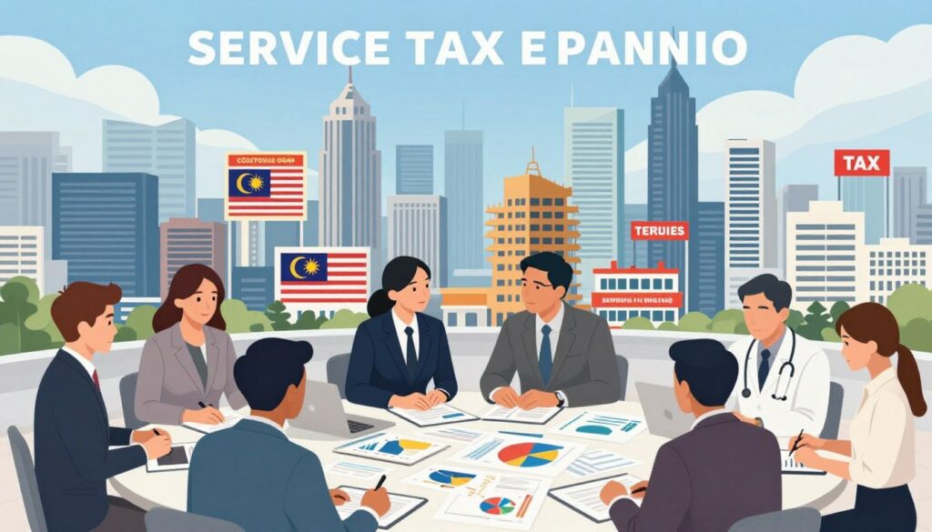 sectors impacted service tax