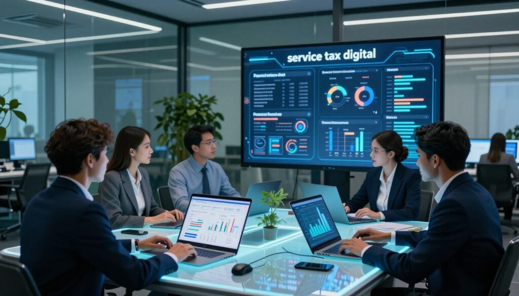 service tax digital service tax digital