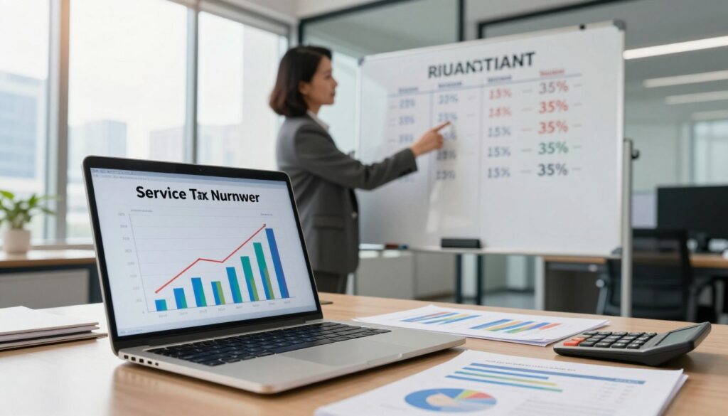 service tax turnover