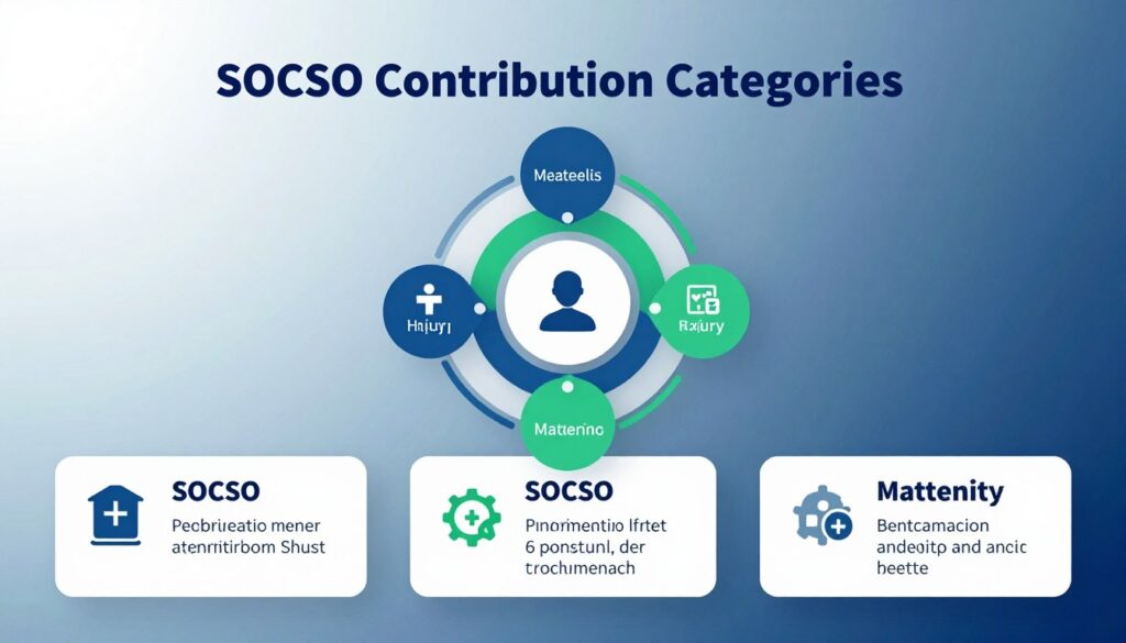 SOCSO contribution categories