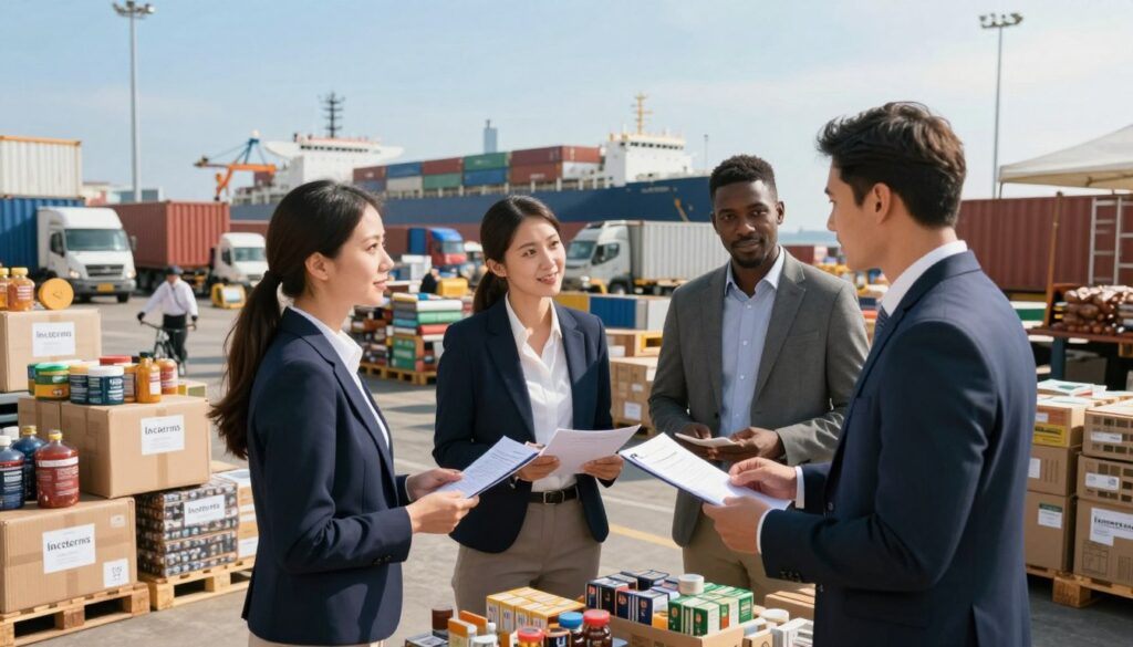 seller buyer goods destination