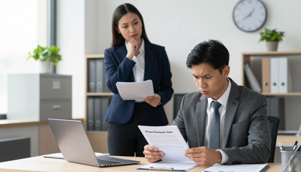 unjust dismissal claim