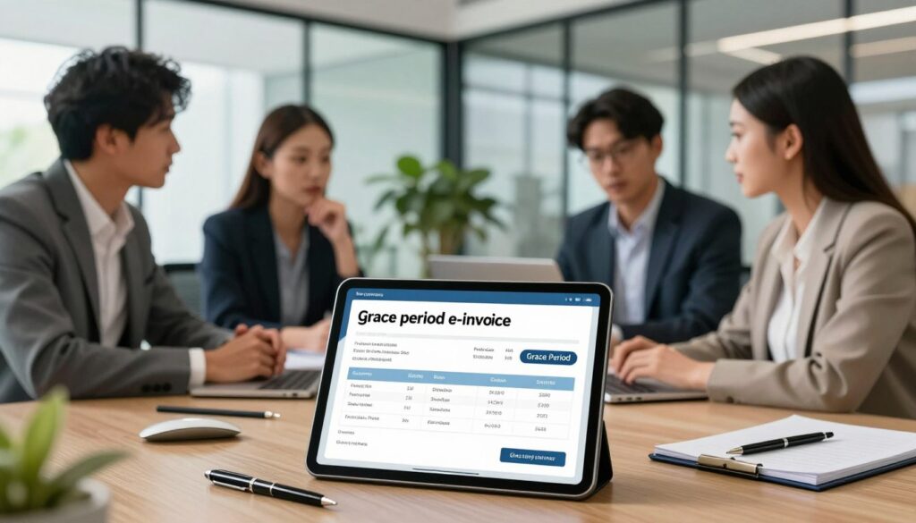 grace period e-invoice