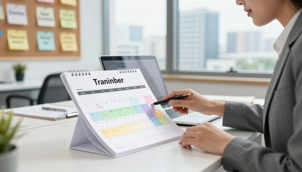 managing training schedules