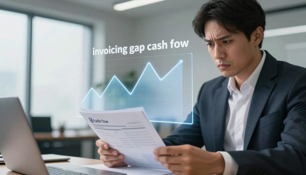 invoicing gap cash flow